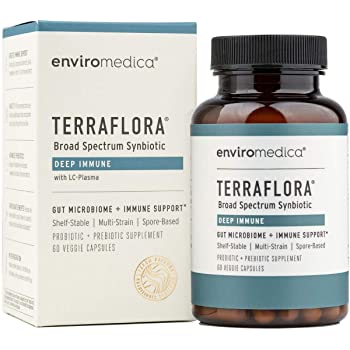 Terraflora Deep Immune - 60 Vegetarian Capsules by ENVIROMEDICA: Boost Your Immunity!