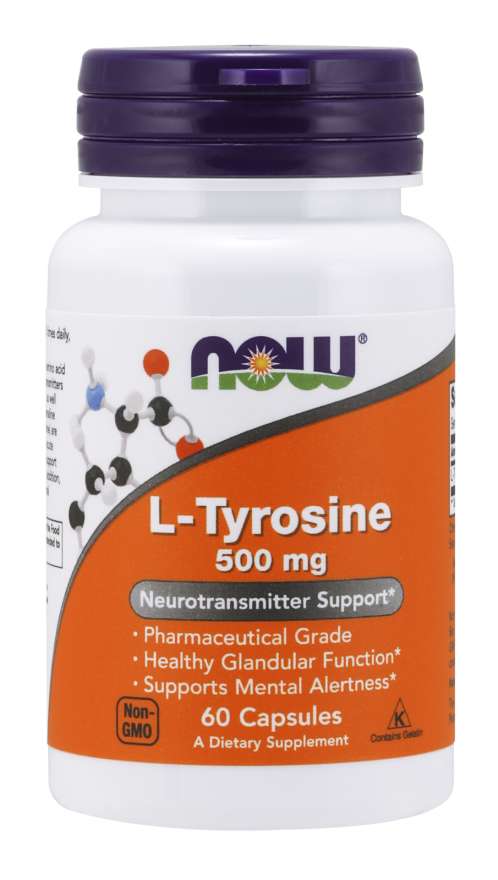 Powerful L-TYROSINE 500MG - 60 Capsules for Optimal Health
