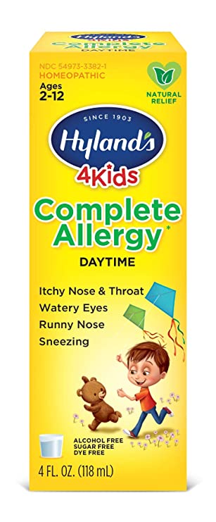 Hyland's Complete Allergy 4 Kids - Homeopathic Natural Relief for Little Ones