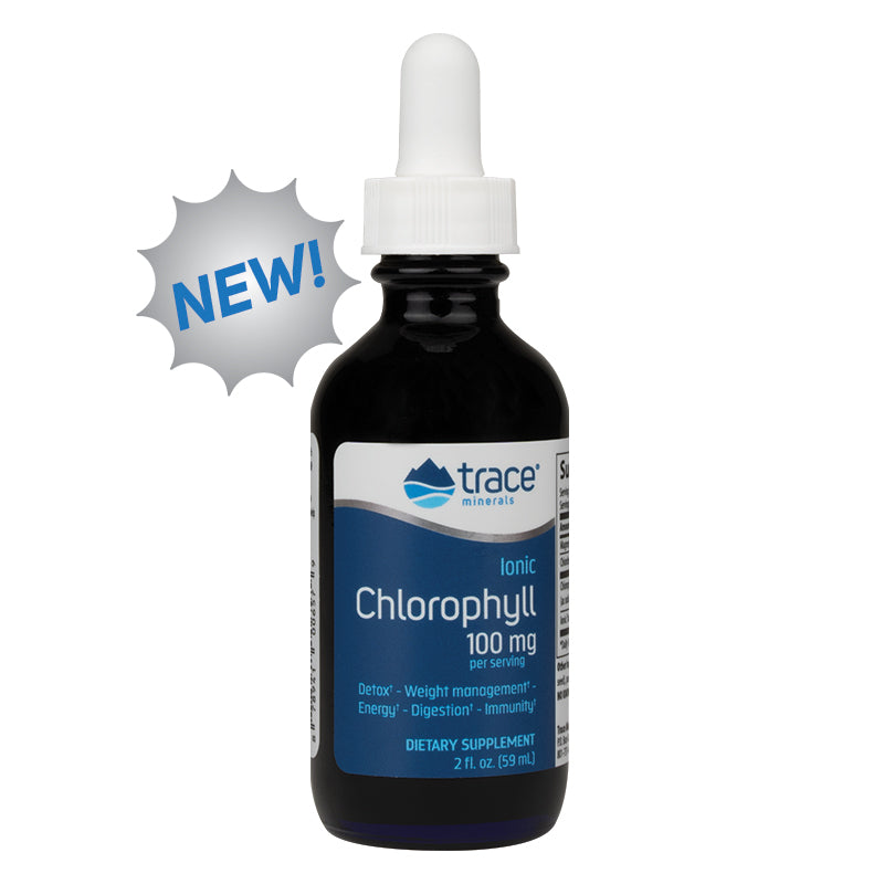 Trace Minerals Research Ionic Chlorophyll - 100mg per Serving in 2 oz Bottle