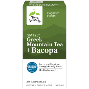 Terry Naturally's GMT23 Greek Mountain Tea + Bacopa: Boost Your Memory Naturally