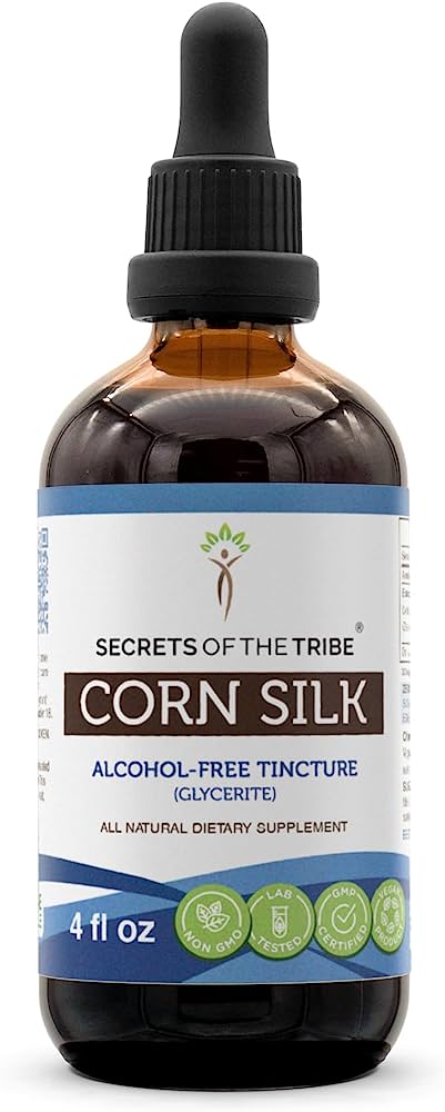 Secrets of the Tribe's 2oz Corn Silk Glycerite Extract - A Natural Wellness Elixir