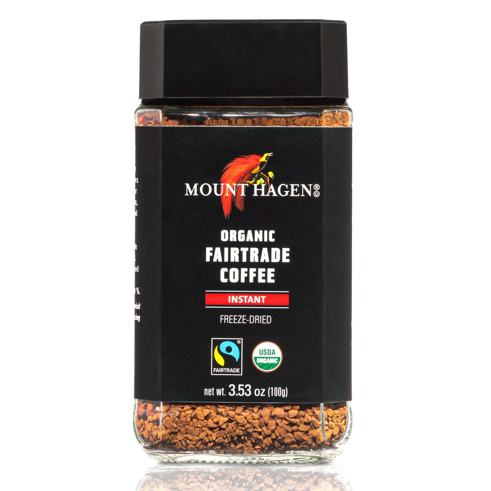 Mount Hagen Organic Fairtrade Freeze-Dried Instant Coffee - 3.53 oz
