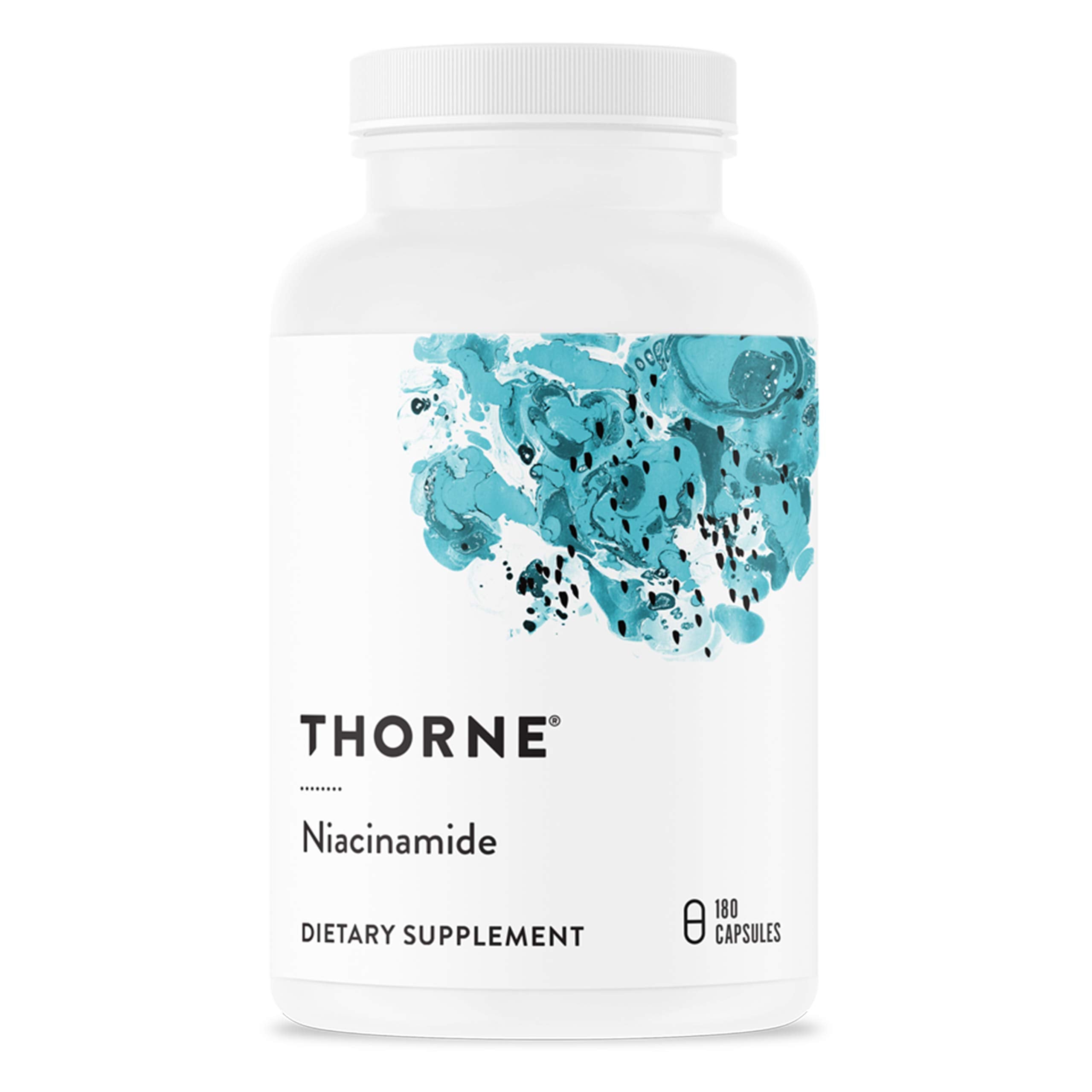 Thorne's Niacinamide 180 Vegetarian Capsules - 500mg Per Serving - Unlock Your Health Potential!