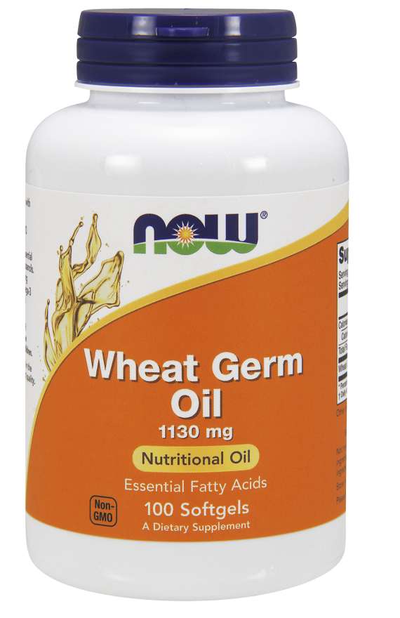 Now Foods Wheat Germ Oil - 1130mg, 100 Softgels