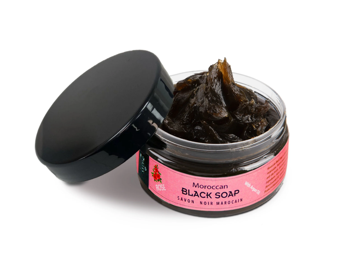 Zakia's Morocco 8oz Moroccan Black Beldi Soap - Indulge in Natural Luxury