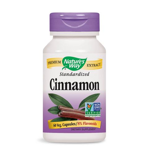Nature's Way Cinnamon Capsules - 60 Count