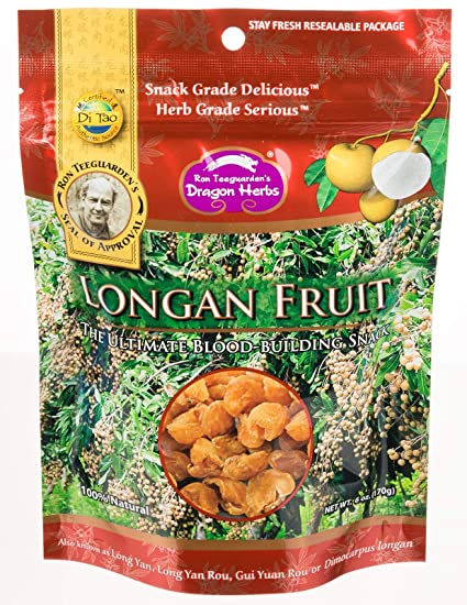 Dragon Herbs Premium 6 oz Dried Longan Fruit - Energize, Beautify, Relax!