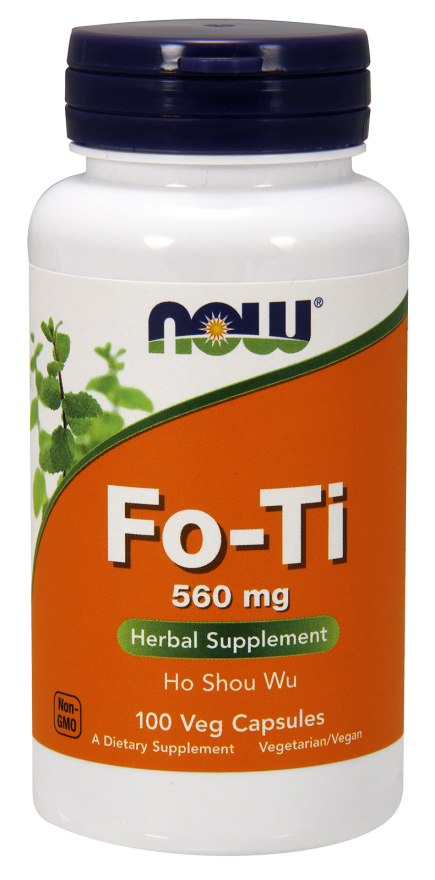 Now Fo-Ti / Ho Shou Wu 560 Mg Capsules