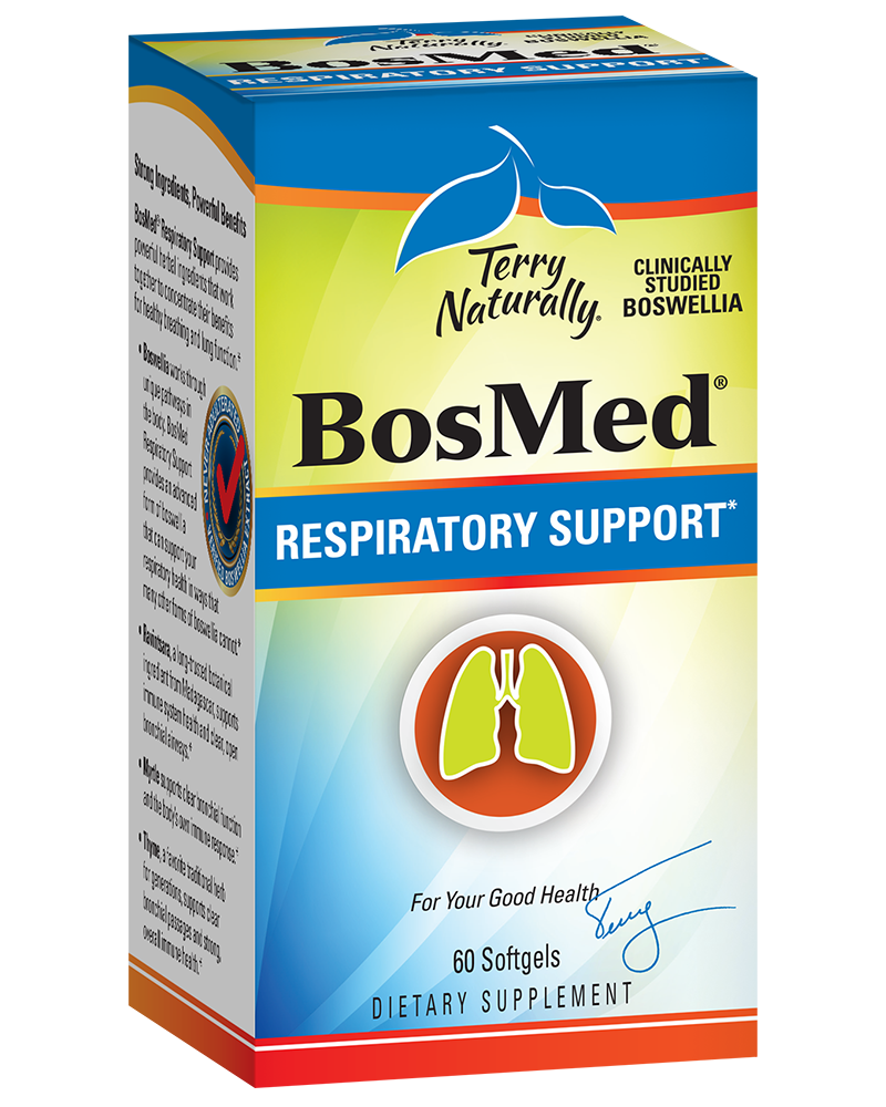 Terry Naturally's BosMED Respiratory Support - 60 Softgels