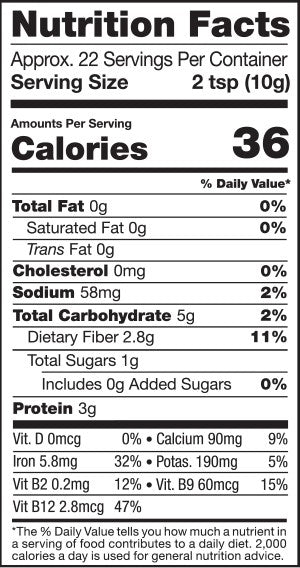 Sunfood Supergreens - 8oz Resealable Organic Blend