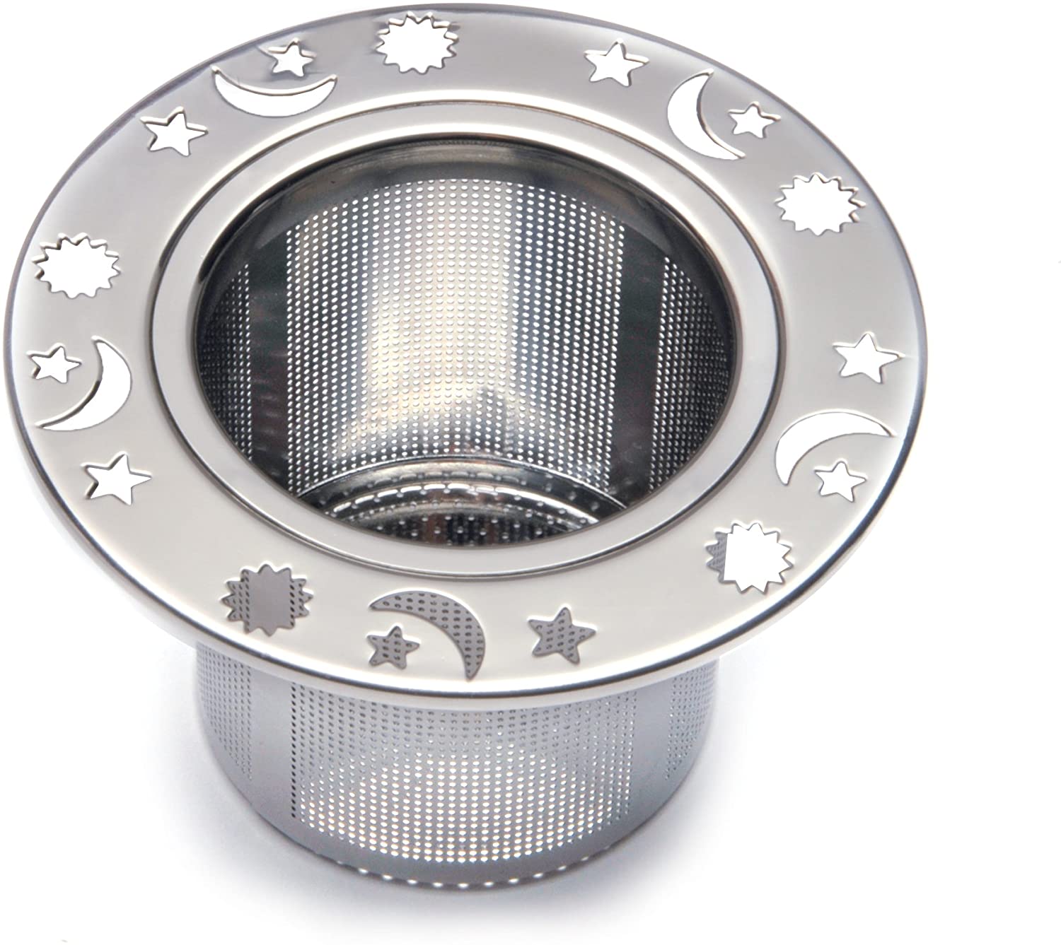 Norpro Decorative Stainless Steel Tea Cup Strainer - A Must - Have for Tea Lovers