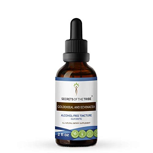 Tribe's Secret Goldenseal & Echinacea 2 oz Glycerite Extract - Your Natural Wellness Elixir