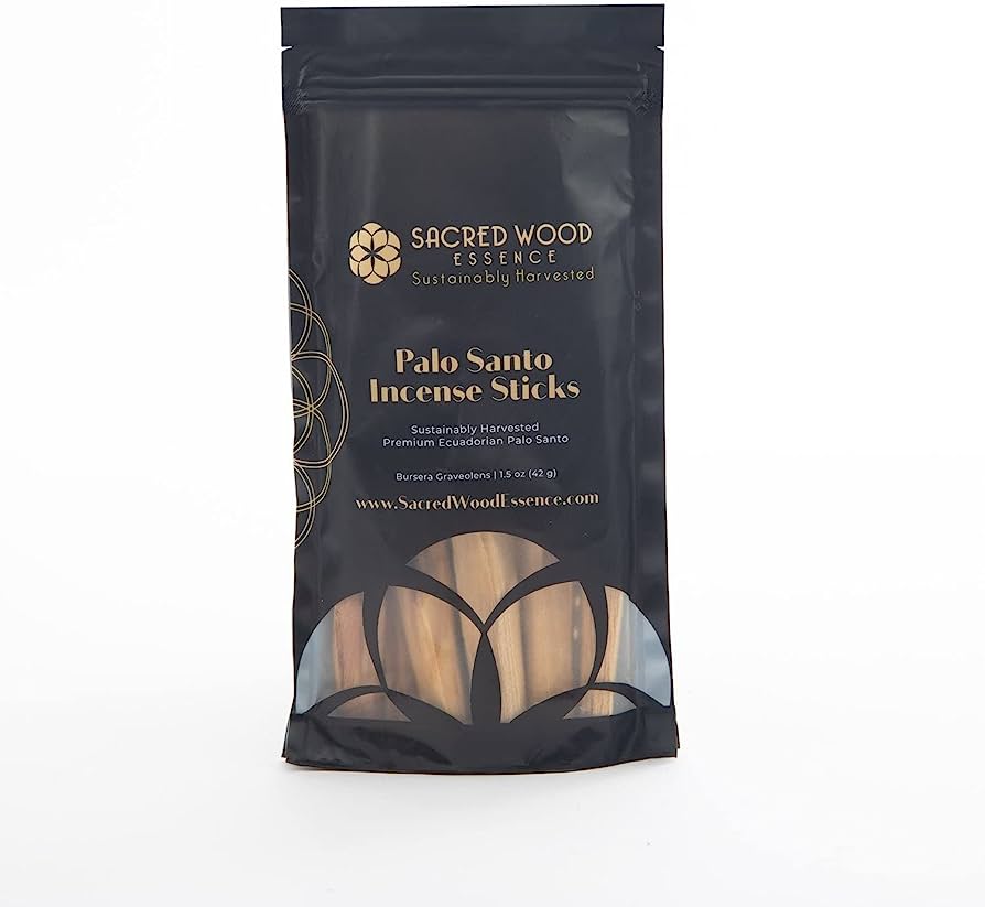 Sustainably Harvested Premium Ecuadorian Palo Santo Incense Sticks - Unleash the Sacred Wood Essence